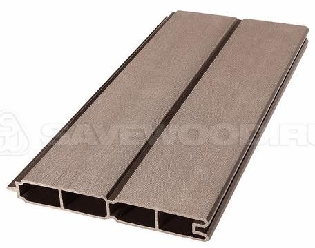 Заборный профиль из ДПК Savewood SW Agger матовый терракот купить в Отрадном