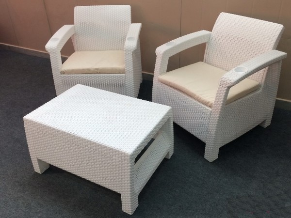 Комплект Yalta Balcony Set белый купить в Отрадном