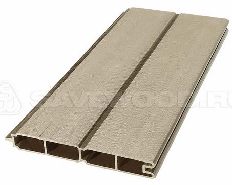 Заборный профиль из ДПК Savewood SW Agger матовый тик купить в Отрадном