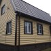 Сайдинг "blockhouse" под бревно, Престиж ВН-01, золотистый купить в Отрадном