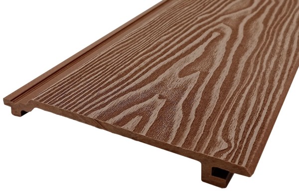 Сайдинг Darvolex 185x19x3000мм, 3D тиснение Коричневый купить в Отрадном