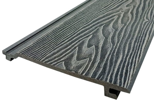 Сайдинг Darvolex 185x19x3000мм, 3D тиснение Серый купить в Отрадном