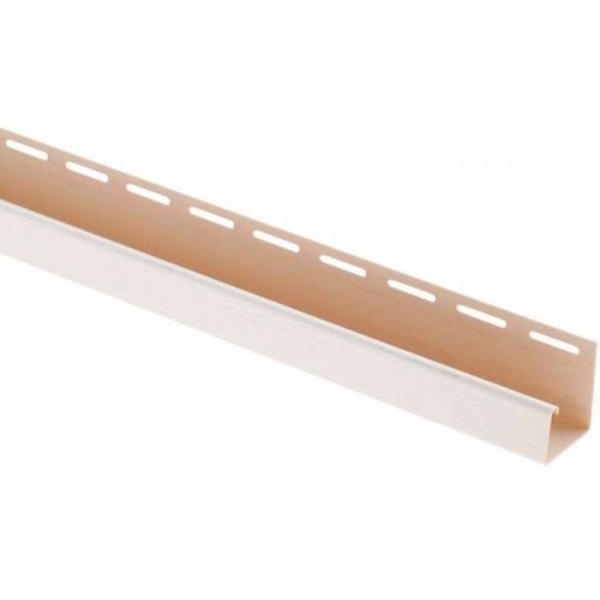 J-профиль Люкс Крашенный, T-15, ВН, Белый купить в Отрадном