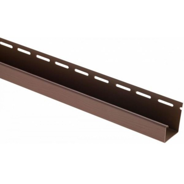 J-профиль Люкс Крашенный, T-15, ВН, Тёмный Орех купить в Отрадном