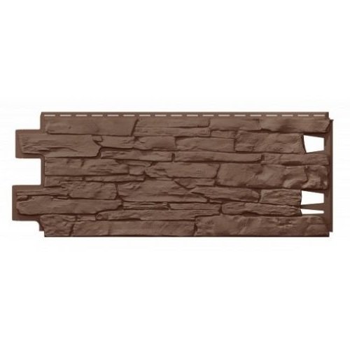 Фасадная панель VOX VILO Solid Stone Коричневый купить в Отрадном