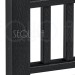 Комплект крышка/юбка для столба SEQUOIA BLACK купить в Отрадном