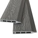 Заборная панель шип-паз EasyDecking Wood-Х 146х20 Серый купить в Отрадном