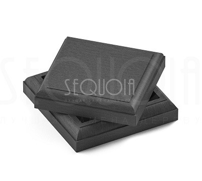 Комплект крышка/юбка для столба SEQUOIA GRAY купить в Отрадном