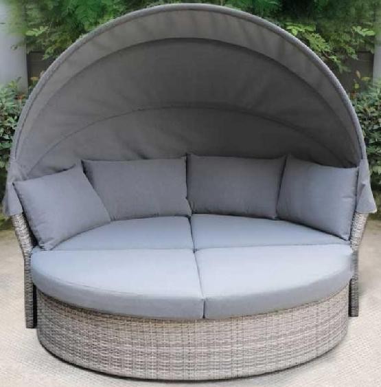Диван-Трансформер AFINA плетеный из иск. ротанга AFM-325G Grey купить в Отрадном
