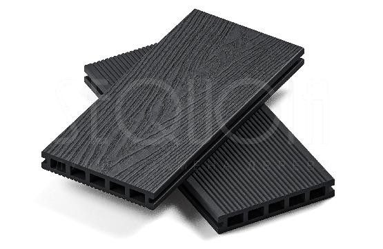Доска террасная ДПК 3D SEQUOIA Evolution WOOD BLACK купить в Отрадном