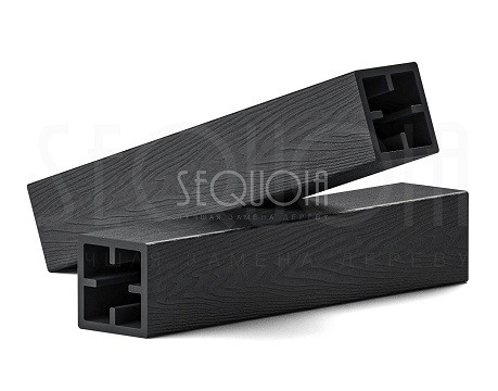 Столб SEQUOIA Evolution 3D WOOD BLACK купить в Отрадном