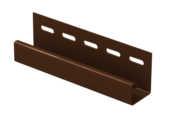 J-планка Ю-пласт Классика коричневая купить в Отрадном