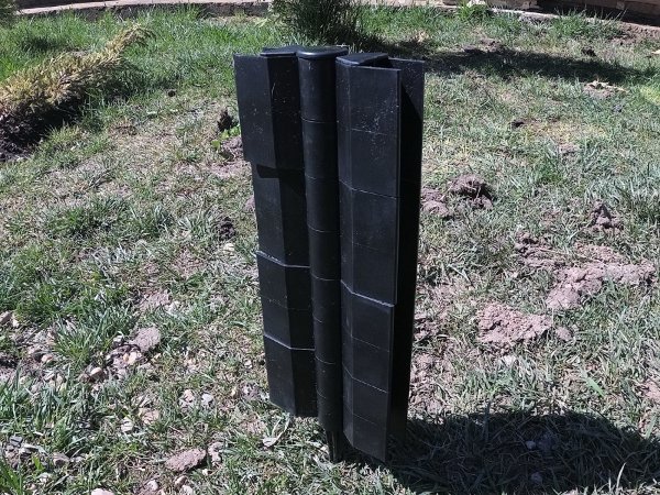 Угловой элемент поворотный, пластиковый от 60° до 300° для доски 300х30 мм из ДПК чёрный Holzhof купить в Отрадном
