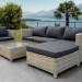 Комплект мебели AFINA плетеной из иск. ротанга YR821G Grey/Grey купить в Отрадном