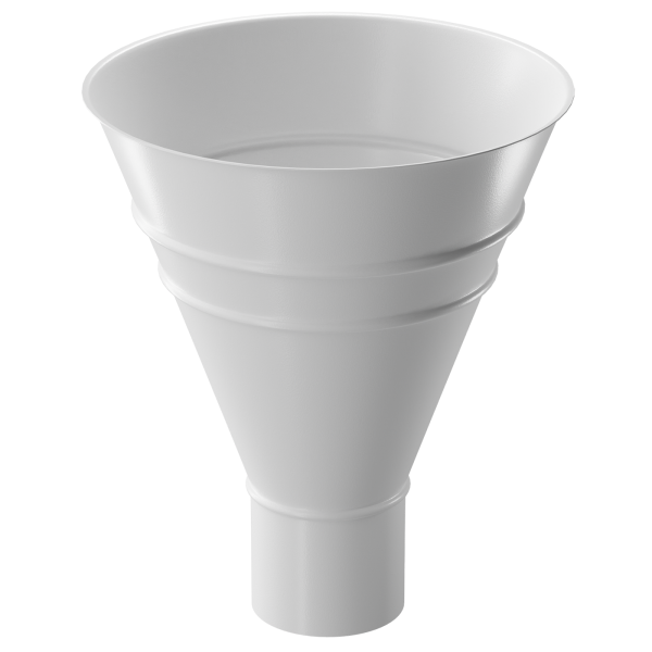 Воронка водосборная Döcke STAL PREMIUM, Пломбир купить в Отрадном