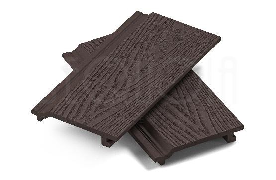 Доска фасадная ДПК 3D SEQUOIA Evolution WOOD BROWN купить в Отрадном