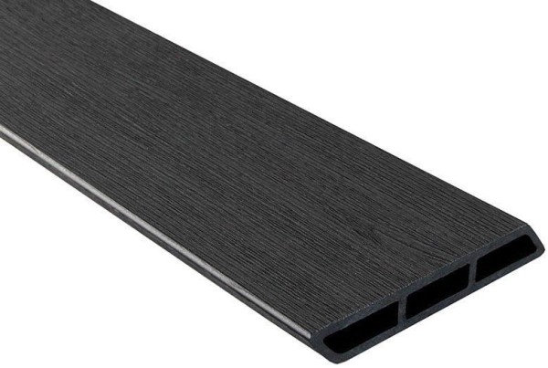 Доска Ромбус 3D ДПК Outdoor STORM BLACK черная купить в Отрадном