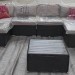 Диван-Трансформер AFINA модульный плетеный из иск. ротанга YR822D Brown/Beige купить в Отрадном