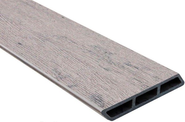 Доска Ромбус 3D ДПК Outdoor STORM GREY серая микс купить в Отрадном