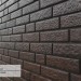 Фасадная панель Ю-Пласт Стоун Хаус Кирпич Коричневый купить в Отрадном