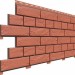 Фасадная панель Доломит Кирпич Славянка Красный купить в Отрадном