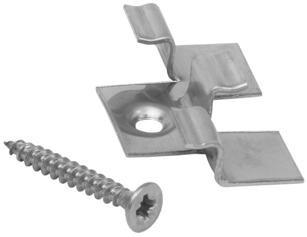 Клипса с саморезом,Grinder бесшовный монтаж 2 mm купить в Отрадном