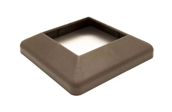 Крышка нижняя ПВХ для столба Deckart 100х100 Венге купить в Отрадном