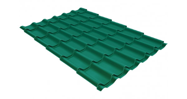 Металлочерепица классик 0,5 Satin RAL 5021 купить в Отрадном
