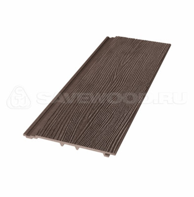 Сайдинг из дпк savewood sw-cedrus радиальный распил терракот