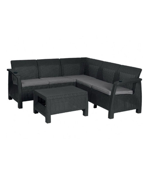 Угловой диван  Yalta Corner Set (столик в комплект не входит) купить в Отрадном