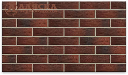 Фасадные Термопанели Аляска Cherry Rustic купить в Отрадном