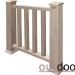 Ограждение из ДПК Outdoor Классик 3D STORM серый микс купить в Отрадном