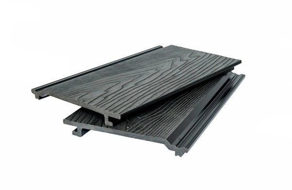 Фасадная доска 3D WOOD BRUSHING, чёрный купить в Отрадном