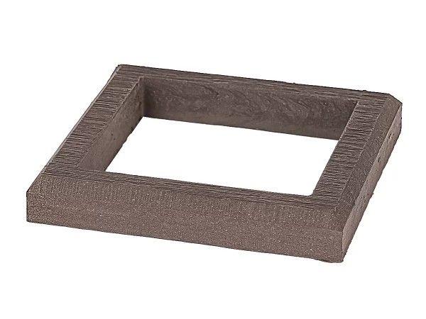 Рамка ДПК для столба 100x100 Венге купить в Отрадном