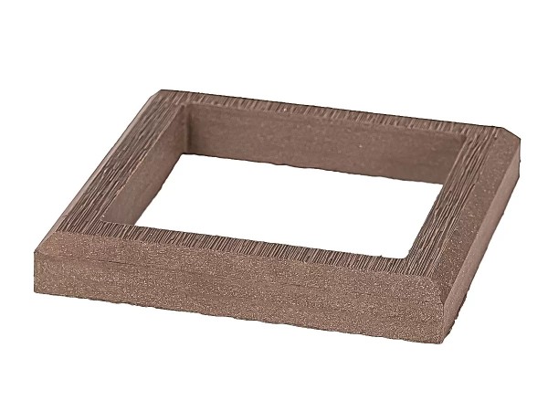 Рамка ДПК для столба 100x100 Шоколад купить в Отрадном