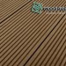 Террасная доска из ДПК  WOODVEX Select Темно-коричневый купить в Отрадном