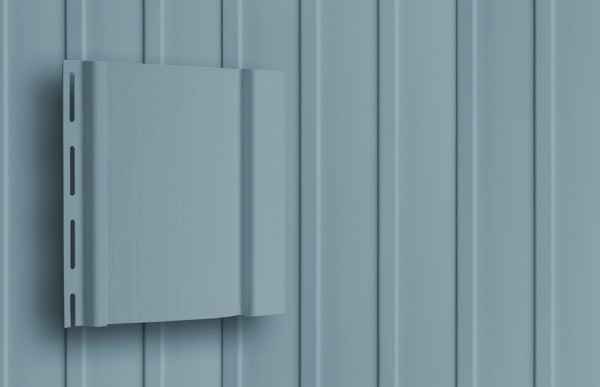 Сайдинг Вертикальный Grand Line Color Plus Голубой купить в Отрадном