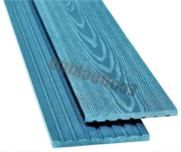 Заборная доска   из ДПК ECODECKING Лазурь купить в Отрадном
