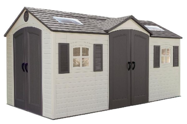 Сарай пластиковый LifeTime 15x8 DD купить в Отрадном