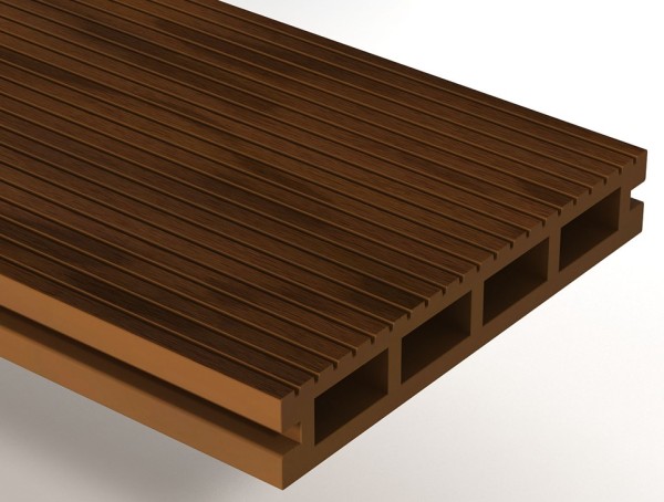 Террасная доска из ДПК WOODVEX Expert Тик купить в Отрадном