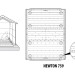 Сарай пластиковый Newton 759 купить в Отрадном