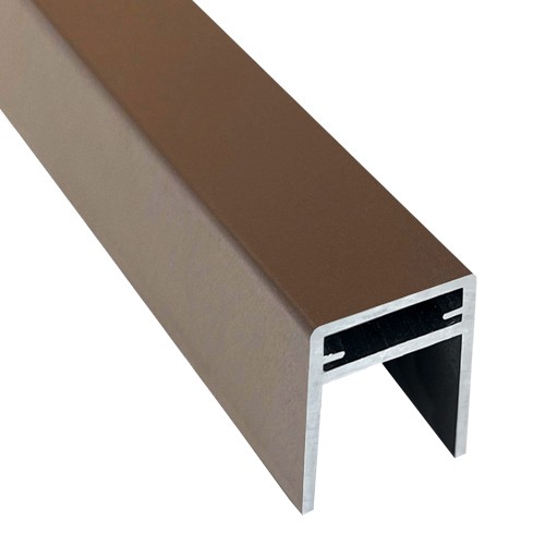 П-профиль Алюминиевый EasyDecking 35x25 Венге купить в Отрадном