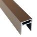 П-профиль Алюминиевый EasyDecking 35x25 Венге купить в Отрадном