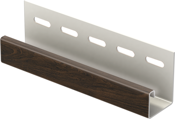 J-планка к Софиту PRO Тёмный орех купить в Отрадном