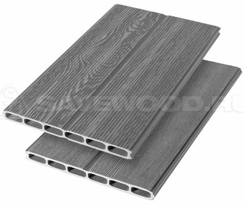 Грядочная доска ДПК 3D Savewood SW Laurus пепельный купить в Отрадном
