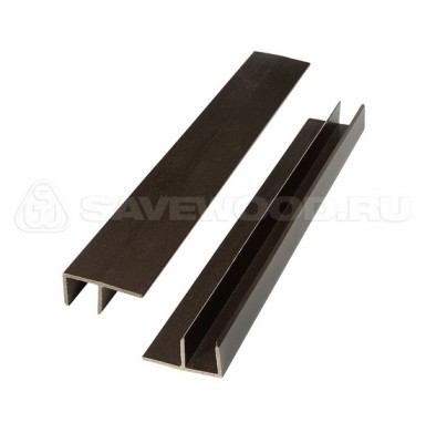 F-профиль ДПК Savewood – Тёмно-коричневый