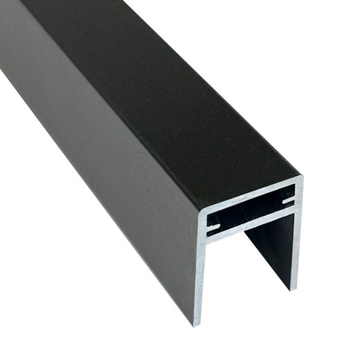 П-профиль Алюминиевый EasyDecking 35x25 Черное дерево купить в Отрадном