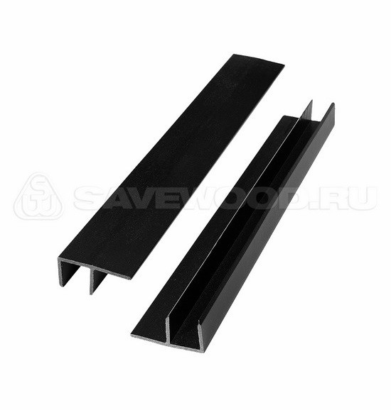 F-профиль ДПК Savewood – Чёрный купить в Отрадном