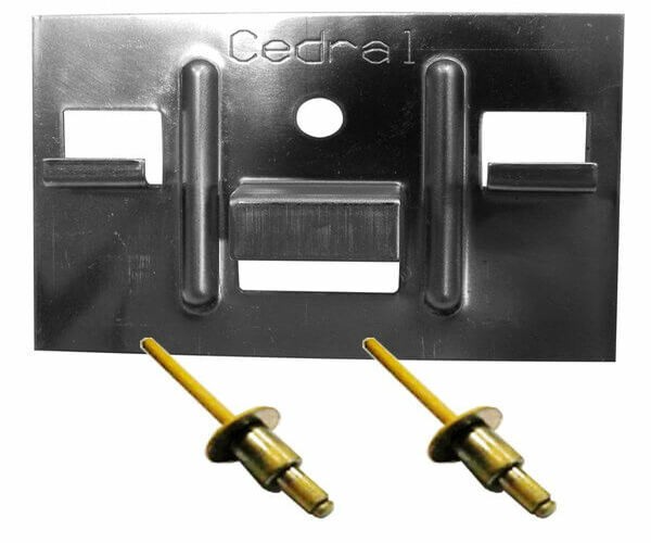 КЛЯММЕР + ЗАКЛЁПКА ДЛЯ CEDRAL CLICK 250 ШТ купить в Отрадном