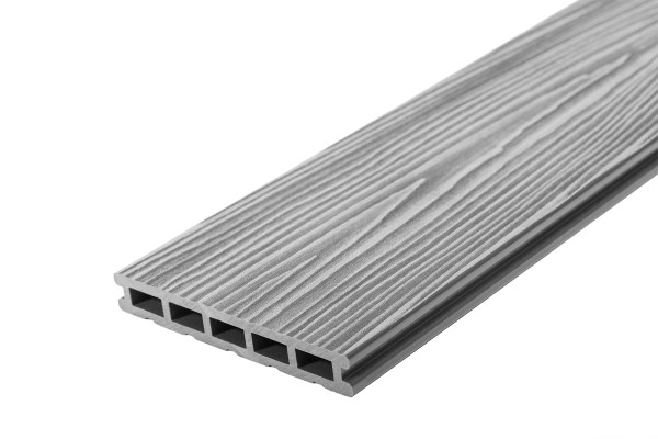 Террасная доска из ДПК RusDecking Unodeck Mogano - Серый купить в Отрадном